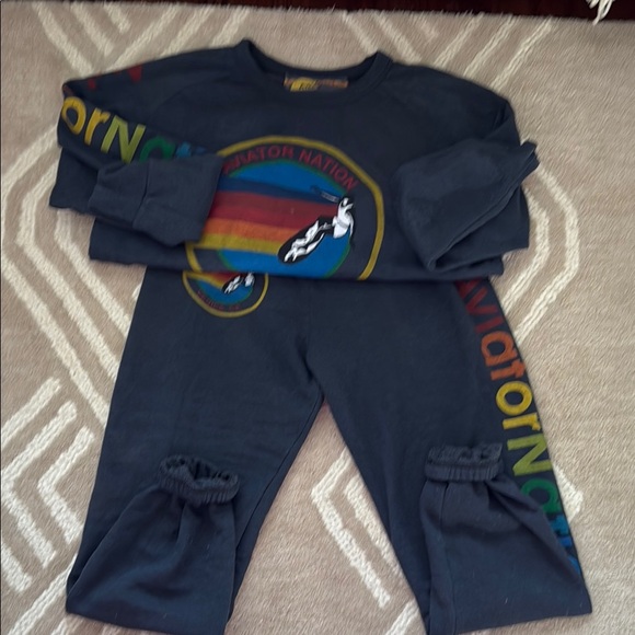 Aviator Nation Rainbow Logo Set - Picture 1 of 5